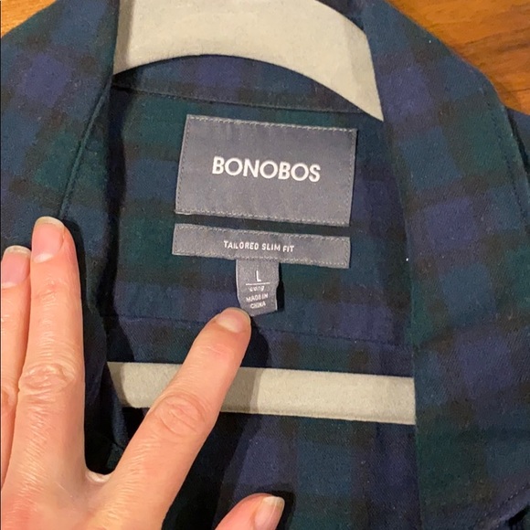 Bonobos tailored slim fit L buttondown - Picture 2 of 4